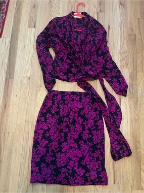 Vintage Hanae Mori Set